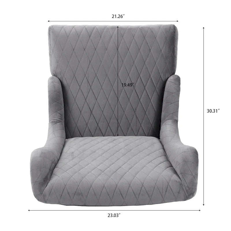 Fauteuil capitonné à dossier haut en tissu, avec pieds en bois de bouleau – 1 place – Noir/Gris/Bleu/Vert Rétro/Blanc