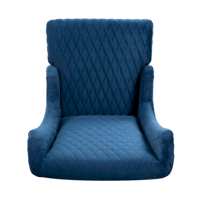 Fauteuil capitonné à dossier haut en tissu, avec pieds en bois de bouleau – 1 place – Noir/Gris/Bleu/Vert Rétro/Blanc