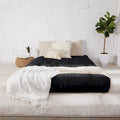 Matelas futon japonais touffeté grand format 8 pouces multicolore – Certifié CertiPUR-US (matelas seulement)