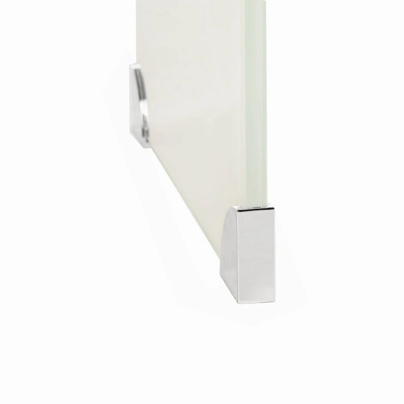 Console en verre dégradé clair / bleu clair – Contemporain Minimaliste