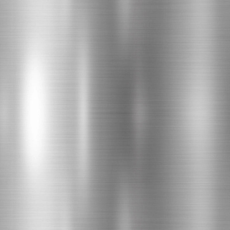 Table de préparation et de travail professionnelle en acier inoxydable Silver 430 avec dosseret et base ouverte